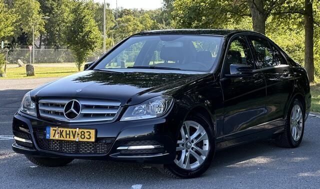 Zwart Gebruikt 2013 Mercedes C220 Sedan | € 5.999 (Super prijs) - Afbeelding 1/4