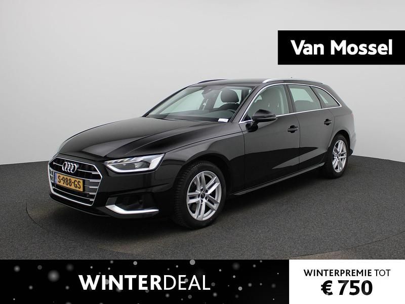 Zwart Occasion 2023 Audi A4 Advanced Stationwagen | € 32.900 (Duur) - Afbeelding 1/4
