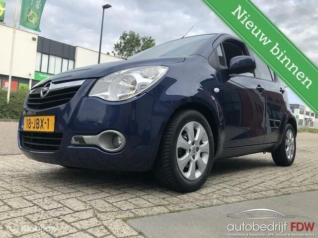 Blauw Gebruikt 2009 Opel Agila Edition Hatchback | € 2.890 (Iets duurder) - Afbeelding 1/4