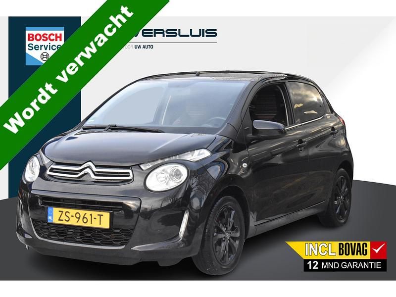 Zwart Occasion 2019 Citroën C1 Shine Hatchback | € 9.750 (Eerlijke prijs) - Afbeelding 1/4