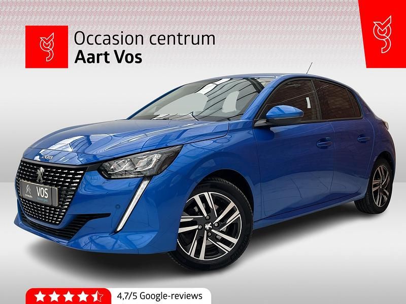 Blauw Gebruikt 2020 Peugeot 208 Allure Hatchback | € 14.890 (Eerlijke prijs) - Afbeelding 1/4