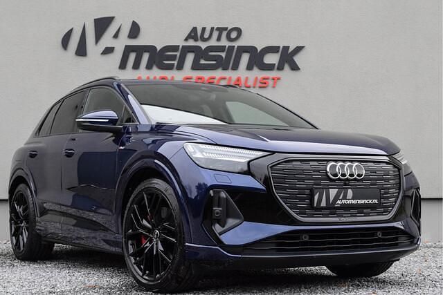Blauw (metallic) Gebruikt 2022 Audi Q4 e-tron S-Line SUV | € 39.950 (Duur) - Afbeelding 1/4