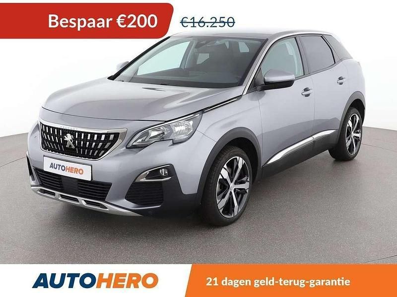 Grijs Gebruikt 2019 Peugeot 3008 Allure SUV | € 16.249 (Goede deal) - Afbeelding 1/3