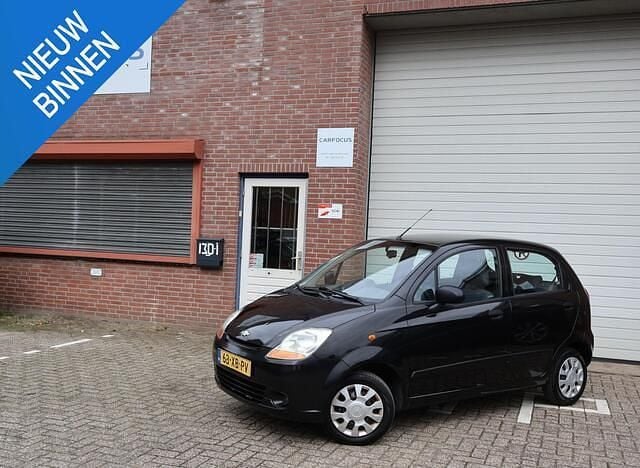 Zwart Gebruikt 2007 Chevrolet Matiz Hatchback | € 2.199 (Eerlijke prijs) - Afbeelding 1/4