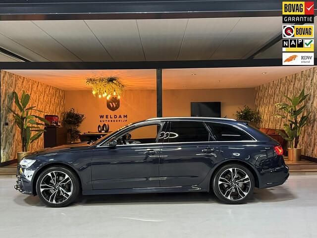 Blauw Gebruikt 2018 Audi A6 Comfort Stationwagen | € 29.985 (Eerlijke prijs) - Afbeelding 1/4