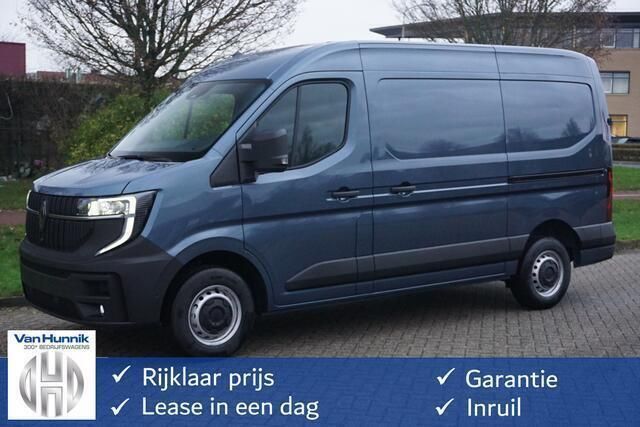 Blauw Nieuw 2024 Renault Master Van | € 37.350 (Eerlijke prijs) - Afbeelding 1/4