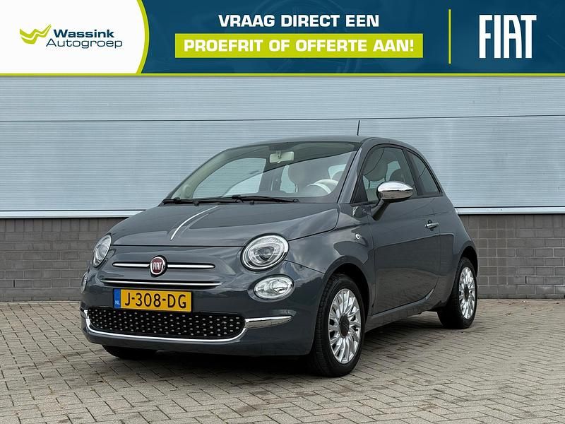 Grijs Gebruikt 2020 Fiat 500 Lounge Hatchback | € 13.935 (Eerlijke prijs) - Afbeelding 1/4