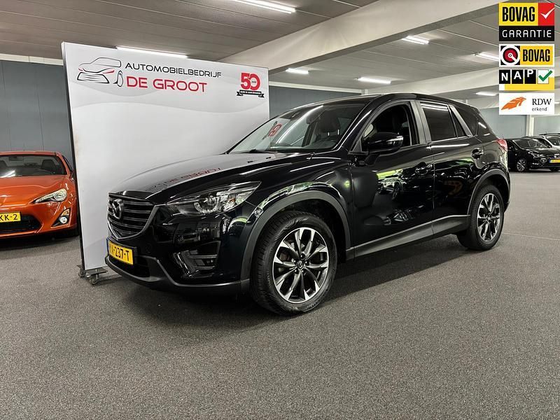 Zwart Gebruikt 2016 Mazda CX-5 SUV | € 19.500 (Eerlijke prijs) - Afbeelding 1/4
