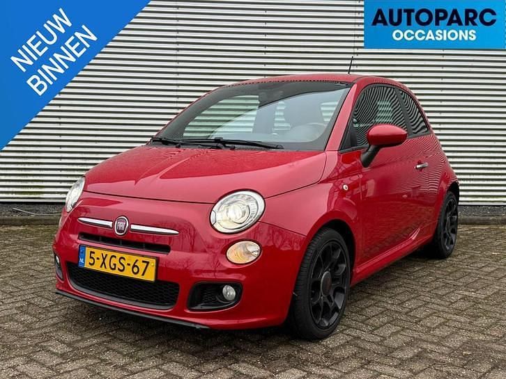 Rood Occasion 2014 Fiat 500S Hatchback | € 4.999 (Eerlijke prijs) - Afbeelding 1/4