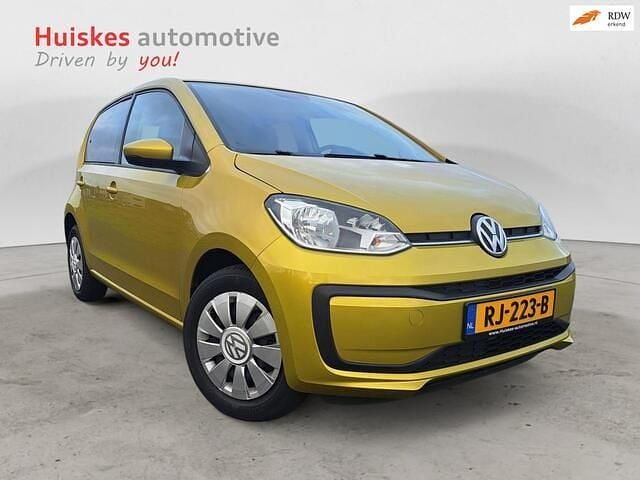 Geel (metallic) Gebruikt 2017 VW up! move up! Hatchback | € 10.949 (Super prijs) - Afbeelding 1/4