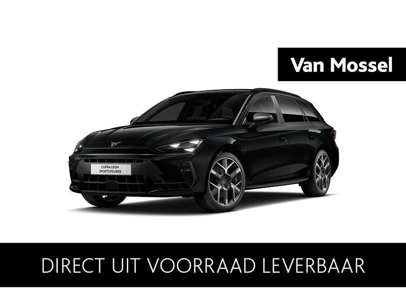 Zwart Nieuw 2025 Cupra Leon VZ Stationwagen | € 52.065 (Eerlijke prijs) - Afbeelding 1/4