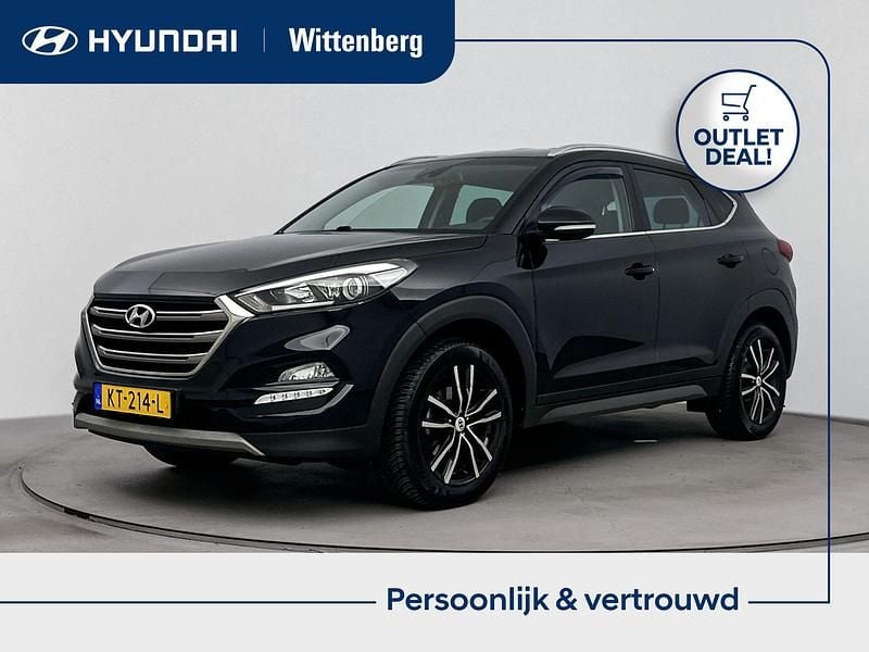 Zwart Occasion 2017 Hyundai Tucson Comfort SUV | € 15.900 (Eerlijke prijs) - Afbeelding 1/3