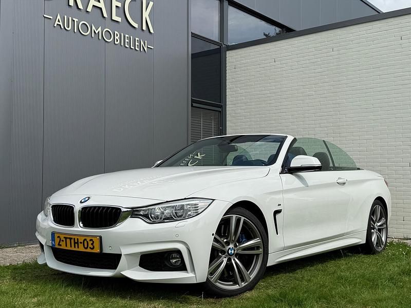 Wit Gebruikt 2014 BMW 428 M Sport Cabriolet | € 23.500 (Eerlijke prijs) - Afbeelding 1/4