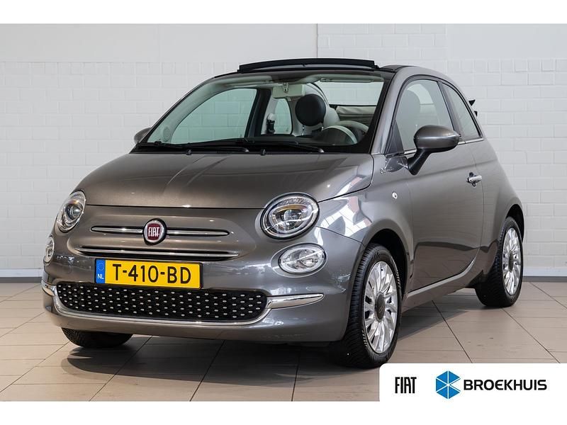 Grijs Occasion 2023 Fiat 500C Dolcevita Cabriolet | € 17.445 (Eerlijke prijs) - Afbeelding 1/4