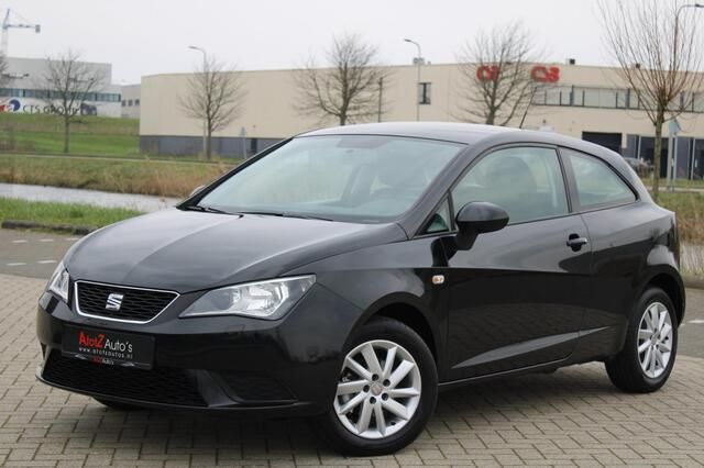 Zwart Gebruikt 2014 Seat Ibiza SC Style Hatchback | € 6.999 (Eerlijke prijs) - Afbeelding 1/4