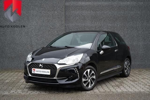 Zwart Gebruikt 2017 Citroën DS3 Chic Hatchback | € 7.750 (Eerlijke prijs) - Afbeelding 1/4