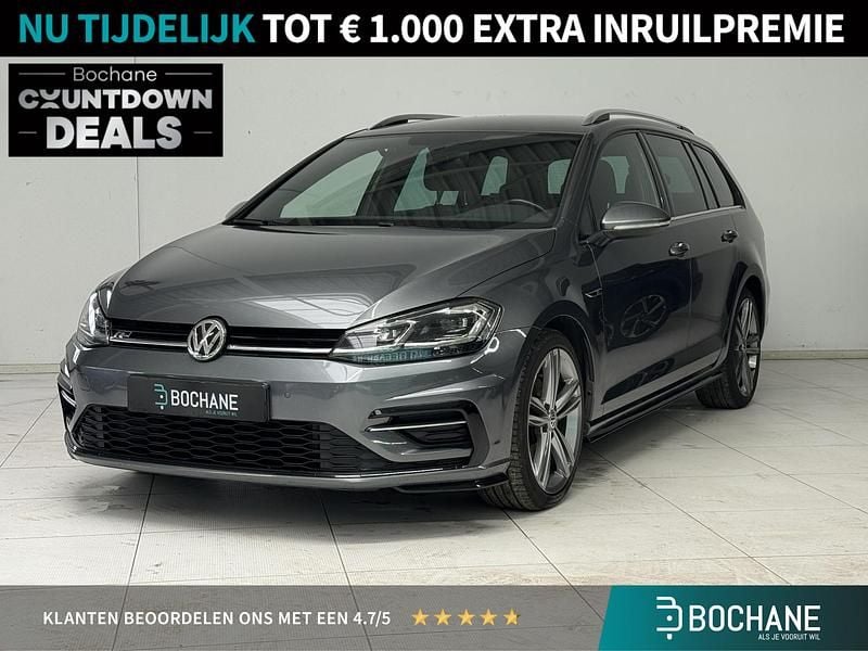 Grijs Gebruikt 2019 VW Golf VII Highline Stationwagen | € 19.240 (Eerlijke prijs) - Afbeelding 1/4