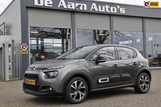 Grijs Gebruikt 2022 Citroën C3 PureTech Hatchback | € 14.900 (Eerlijke prijs) - Afbeelding 1/4