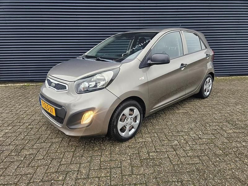 Grijs (metallic) Occasion 2014 Kia Picanto Hatchback | € 5.450 (Super prijs) - Afbeelding 1/4