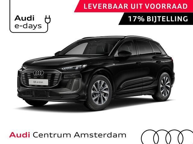Zwart (metallic) Nieuw 2025 Audi Q6 e-tron Advanced SUV | € 74.794 (Iets duurder) - Afbeelding 1/4