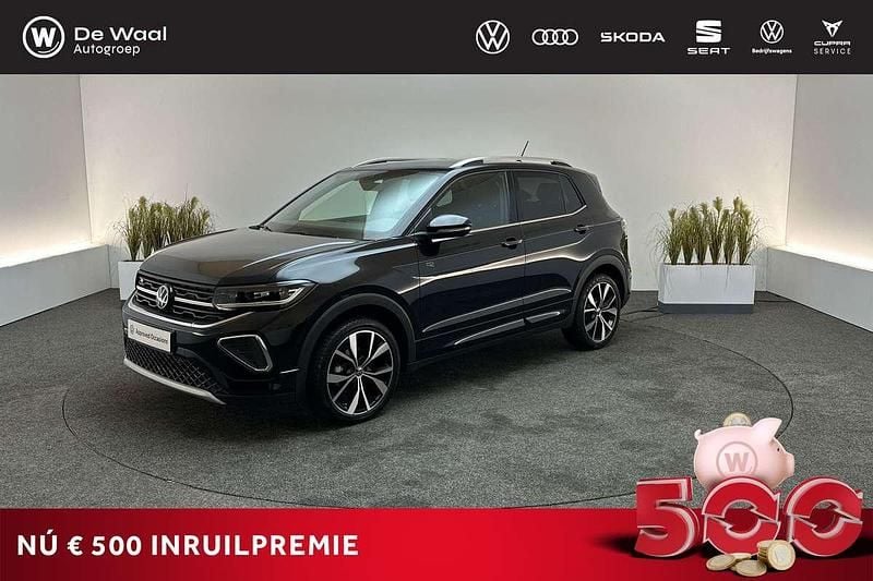 Black pearl Occasion 2024 VW T-Cross R-line SUV | € 31.800 (Iets duurder) - Afbeelding 1/3