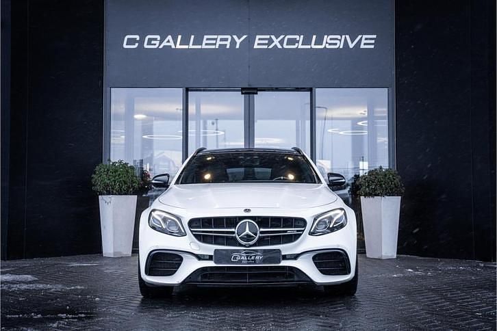 Occasion Mercedes E63S AMG Premium Plus 612 PK (450 kW) 2018 Wit Stationwagen