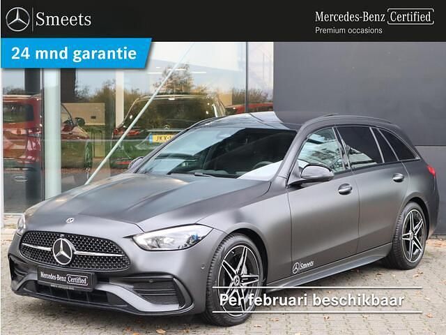 Grijs Gebruikt 2025 Mercedes C200 AMG line Stationwagen | € 68.888 - Afbeelding 1/4