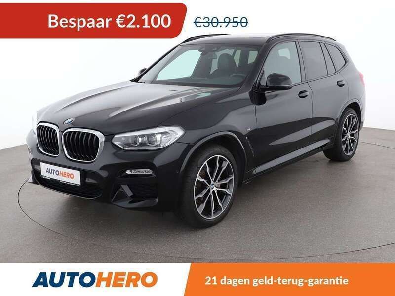 Zwart Gebruikt 2018 BMW X3 M Sport SUV | € 29.049 (Eerlijke prijs) - Afbeelding 1/3