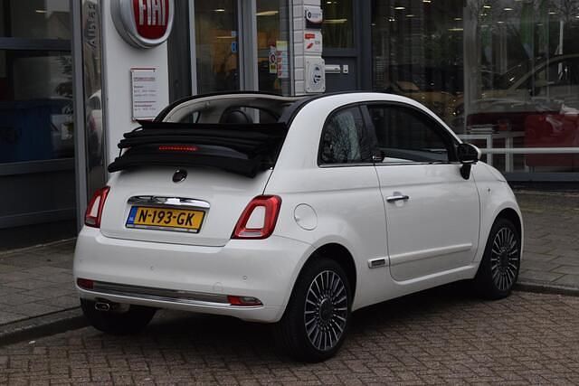 Occasion Fiat 500C Lounge 69 PK (50 kW) 2019 Wit Cabriolet
