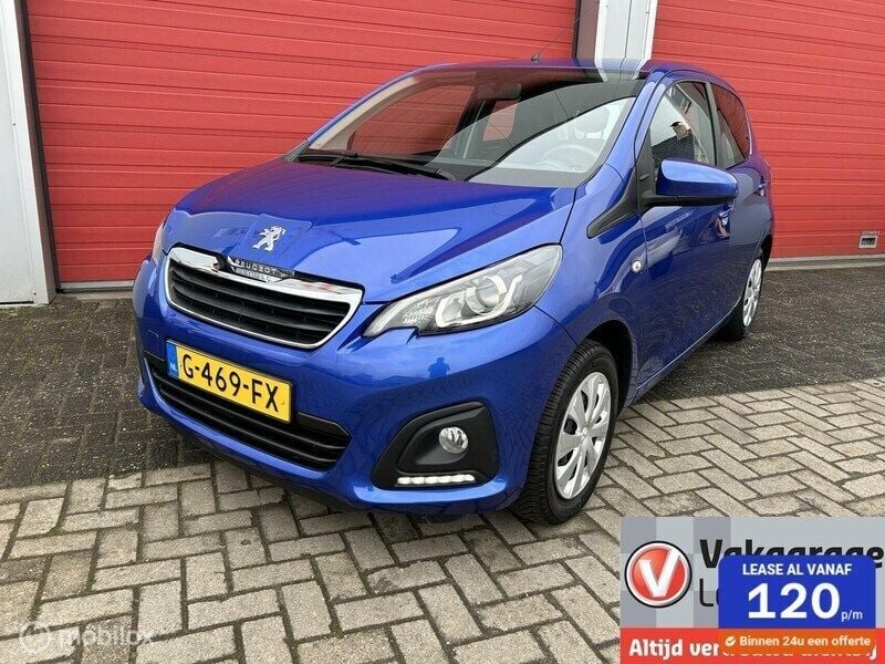 Blauw Gebruikt 2019 Peugeot 108 Active Hatchback | € 8.795 (Eerlijke prijs) - Afbeelding 1/4