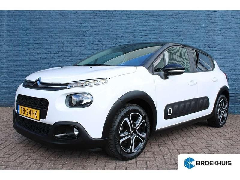 Wit Gebruikt 2018 Citroën C3 Feel Hatchback | € 10.400 (Eerlijke prijs) - Afbeelding 1/4