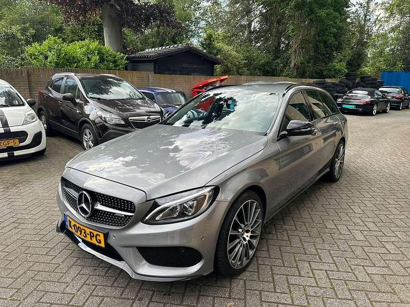 Occasion Mercedes C180 Prestige 156 PK (114 kW) 2016 Zilver Stationwagen