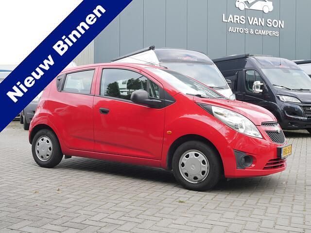 Rood Gebruikt 2010 Chevrolet Spark Hatchback | € 3.995 (Duur) - Afbeelding 1/4