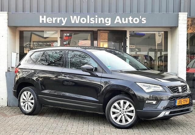 Zwart Occasion 2017 Seat Ateca XCELLENCE SUV | € 14.750 (Eerlijke prijs) - Afbeelding 1/4