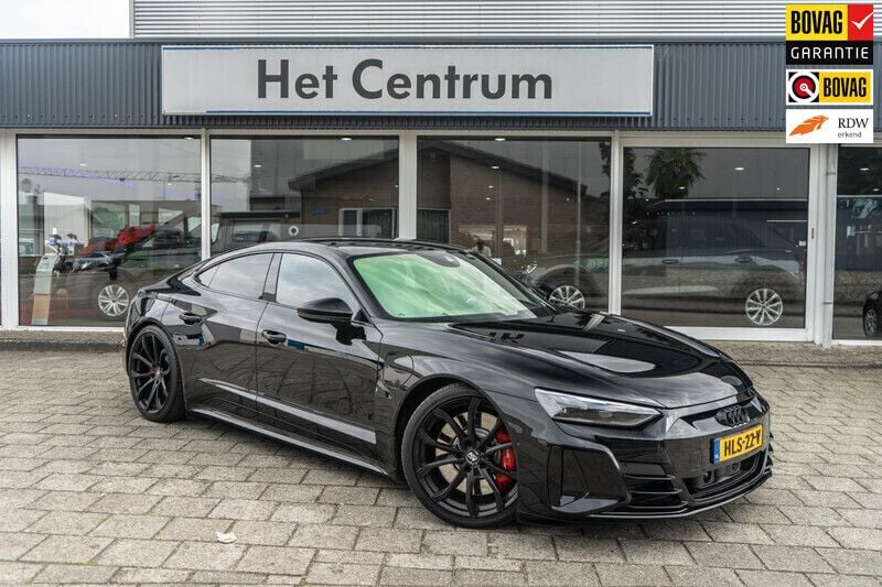 Zwart Gebruikt 2021 Audi e-tron GT quattro Sedan | € 62.500 (Iets duurder) - Afbeelding 1/4
