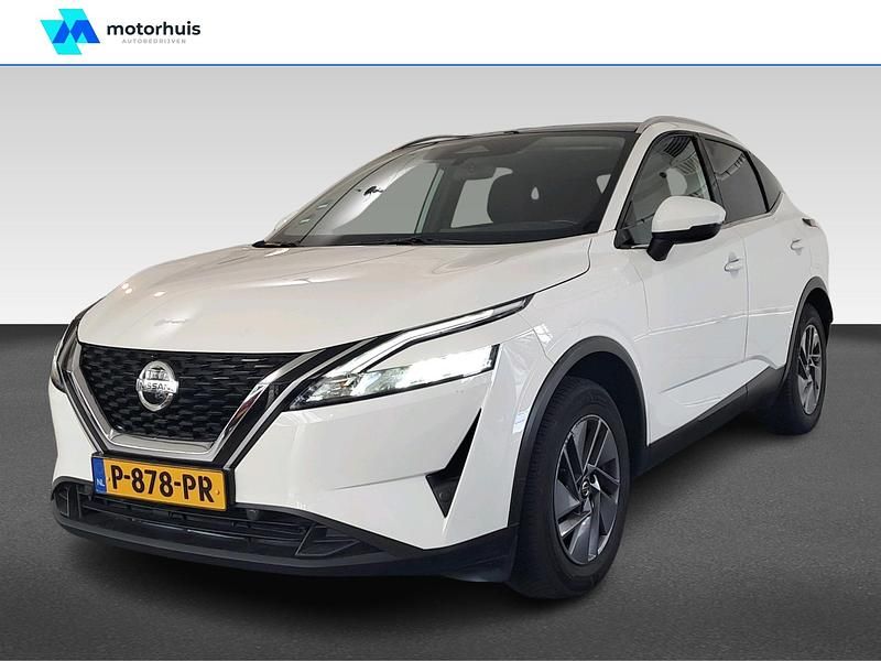 Wit Gebruikt 2022 Nissan Qashqai Acenta SUV | € 22.485 (Iets duurder) - Afbeelding 1/4
