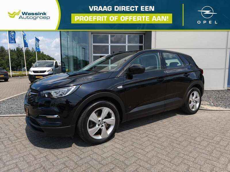 Zwart Gebruikt 2021 Opel Grandland X Business Elegance SUV | € 22.940 (Super prijs) - Afbeelding 1/4