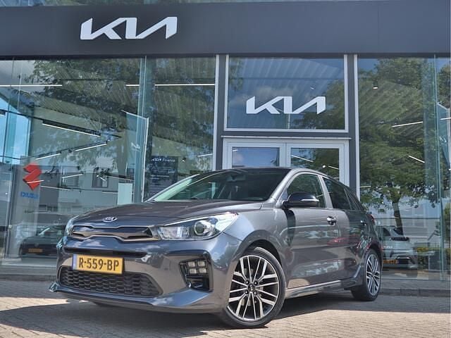 Grijs Gebruikt 2020 Kia Rio GT-Line Hatchback | € 16.845 (Eerlijke prijs) - Afbeelding 1/4
