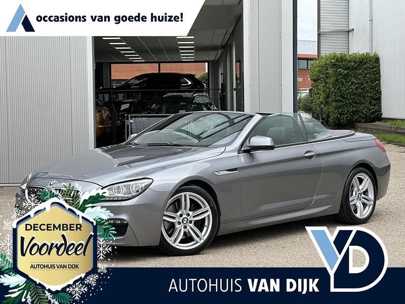 Grijs, metallic lak Occasion 2015 BMW 640 Cabriolet Executive Cabriolet | € 36.950 (Eerlijke prijs) - Afbeelding 1/4