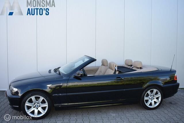 Zwart Gebruikt 2004 BMW 318 Cabriolet Executive Cabriolet | € 9.975 (Iets duurder) - Afbeelding 1/4