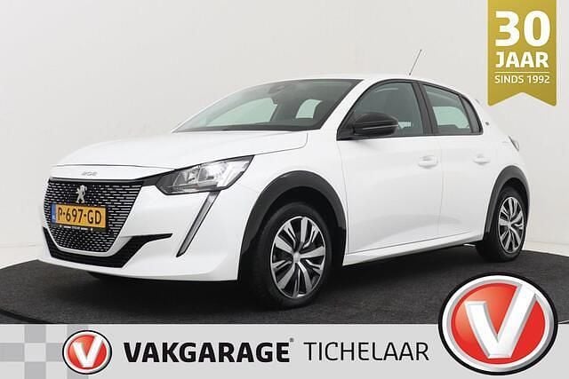 Wit Gebruikt 2022 Peugeot e-208 Active Hatchback | € 14.299 (Super prijs) - Afbeelding 1/3