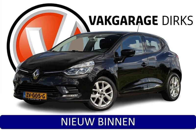 Zwart Gebruikt 2018 Renault Clio IV LIMITED Hatchback | € 9.439 (Eerlijke prijs) - Afbeelding 1/3