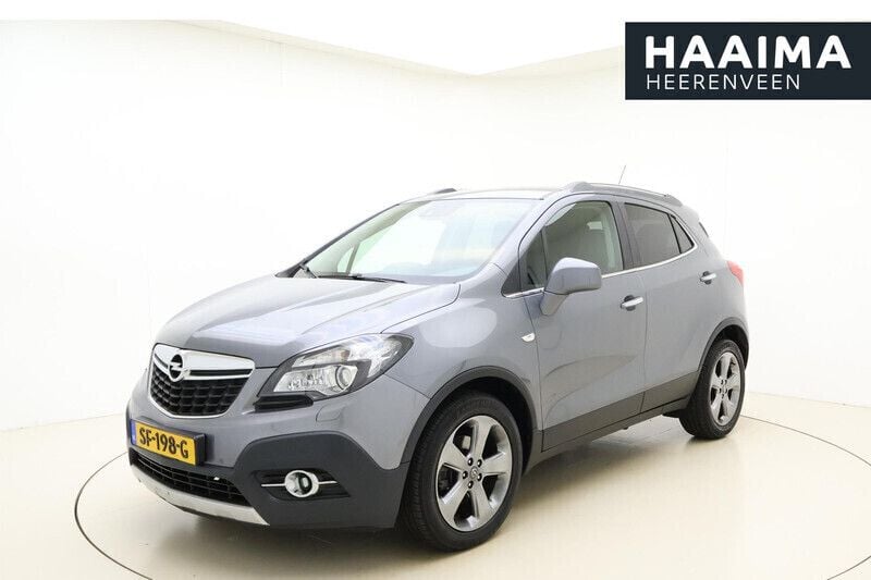 Grijs Gebruikt 2013 Opel Mokka Cosmo SUV | € 12.945 (Eerlijke prijs) - Afbeelding 1/4