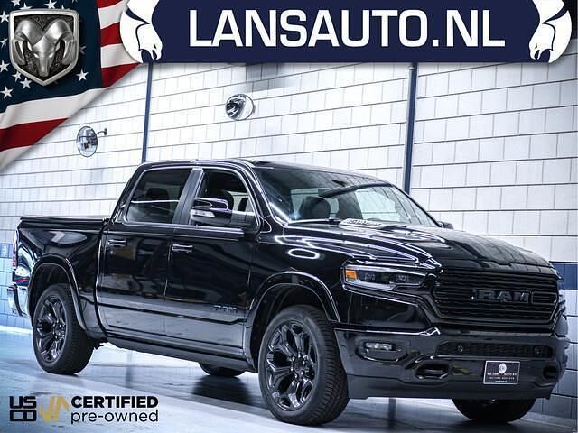 Zwart Gebruikt 2023 Dodge Ram Limited Pickup | € 69.895 (Iets duurder) - Afbeelding 1/4
