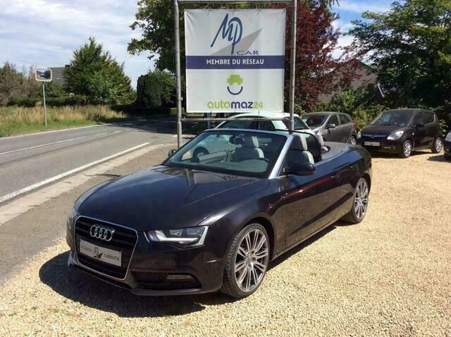 Grijs Gebruikt 2012 Audi A5 Cabriolet Cabriolet | € 11.990 (Duur) - Afbeelding 1/4