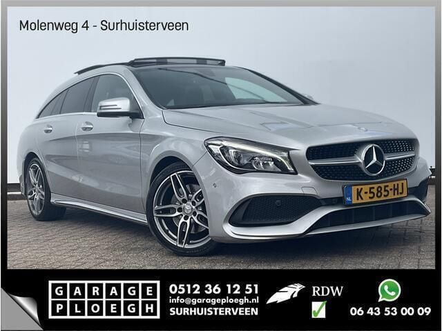 Grijs, metallic lak Gebruikt 2016 Mercedes CLA250 Shooting Brake Prestige Stationwagen | € 21.700 (Eerlijke prijs) - Afbeelding 1/4