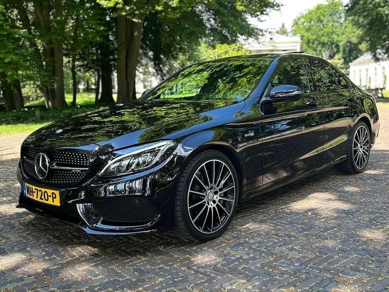 Zwart Gebruikt 2016 Mercedes C450 AMG AMG Sedan | € 37.500 (Eerlijke prijs) - Afbeelding 1/4