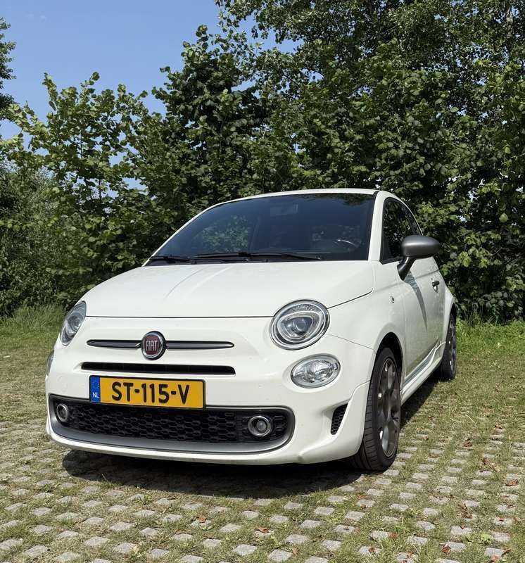 Wit Gebruikt 2018 Fiat 500 Hatchback | € 7.500 (Eerlijke prijs) - Afbeelding 1/4
