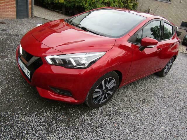 Rood Gebruikt 2018 Nissan Micra Hatchback | € 12.950 - Afbeelding 1/4