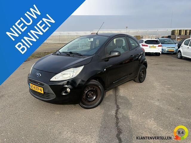 Zwart Occasion 2009 Ford Ka Trend Hatchback | € 2.450 (Eerlijke prijs) - Afbeelding 1/4